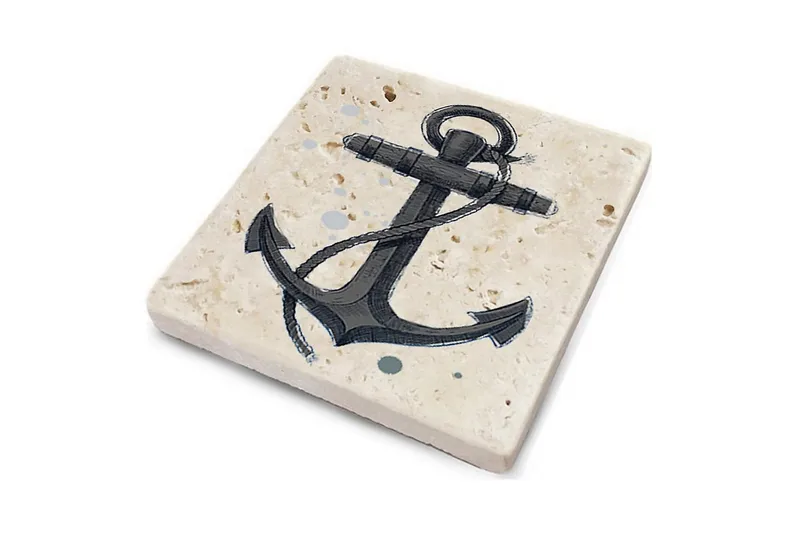 Kitchenware Glass Matt (4 Pieces) - Flerfarget - Interiør - Dekorasjon & innredningsdetaljer - Borddekorasjon - Glassunderlegg