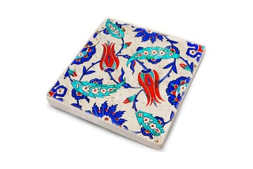 Kitchenware Glass Matt (4 Pieces) - Flerfarget - Interiør - Dekorasjon & innredningsdetaljer - Borddekorasjon - Glassunderlegg