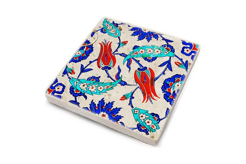 Kitchenware Glass Matt (4 Pieces) - Flerfarget - Interiør - Dekorasjon & innredningsdetaljer - Borddekorasjon - Glassunderlegg