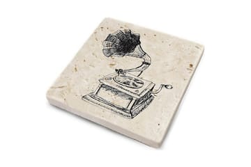 Kitchenware Glass Matt (4 Pieces) - Flerfarget - Interiør - Dekorasjon & innredningsdetaljer - Borddekorasjon - Glassunderlegg