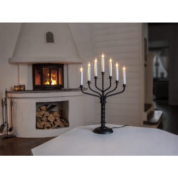 Bore lysestake 38 cm - svart - Interiør - Dekorasjon & innredningsdetaljer - Julepynt & juledekorasjon