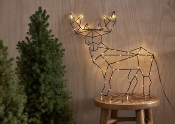 Cupid innendørsdekorasjon med belysning 47 cm - svart - Interiør - Dekorasjon & innredningsdetaljer - Julepynt & juledekorasjon