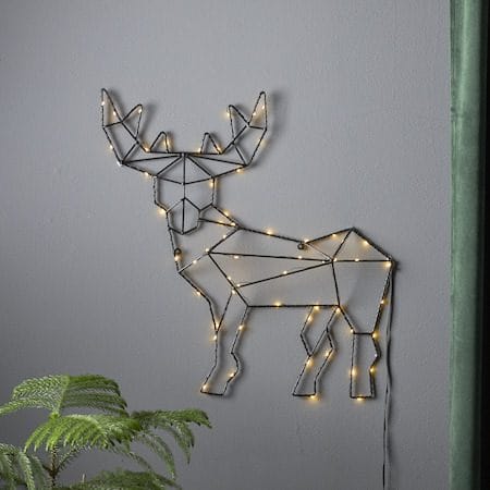 Cupid innendørsdekorasjon med belysning 47 cm - svart - Interiør - Dekorasjon & innredningsdetaljer - Julepynt & juledekorasjon
