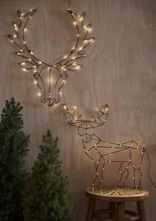 Cupid innendørsdekorasjon med belysning 52 cm - svart - Interiør - Dekorasjon & innredningsdetaljer - Julepynt & juledekorasjon