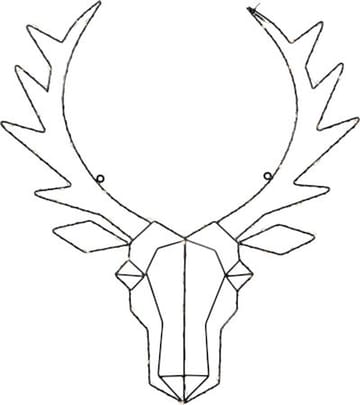Cupid innendørsdekorasjon med belysning 52 cm - svart - Interiør - Dekorasjon & innredningsdetaljer - Julepynt & juledekorasjon