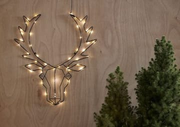 Cupid innendørsdekorasjon med belysning 52 cm - svart - Interiør - Dekorasjon & innredningsdetaljer - Julepynt & juledekorasjon