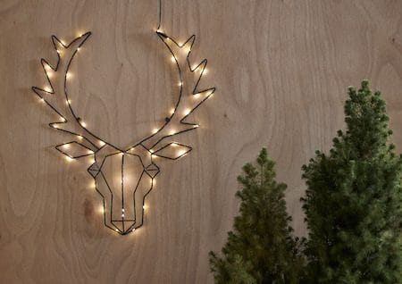 Cupid innendørsdekorasjon med belysning 52 cm - svart - Interiør - Dekorasjon & innredningsdetaljer - Julepynt & juledekorasjon