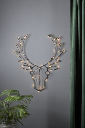 Cupid innendørsdekorasjon med belysning 52 cm - svart - Interiør - Dekorasjon & innredningsdetaljer - Julepynt & juledekorasjon