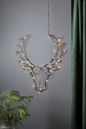 Cupid innendørsdekorasjon med belysning 52 cm - svart - Interiør - Dekorasjon & innredningsdetaljer - Julepynt & juledekorasjon