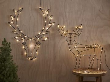 Cupid innendørsdekorasjon med belysning 52 cm - svart - Interiør - Dekorasjon & innredningsdetaljer - Julepynt & juledekorasjon