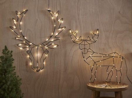 Cupid innendørsdekorasjon med belysning 52 cm - svart - Interiør - Dekorasjon & innredningsdetaljer - Julepynt & juledekorasjon