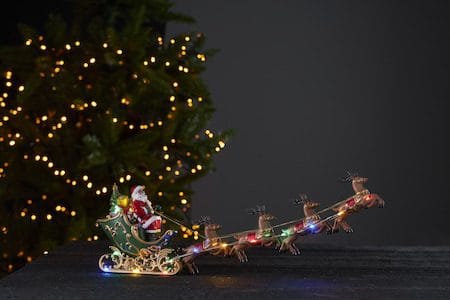 Deerville innendørsdekorasjon 48 cm - flerfarget - Interiør - Dekorasjon & innredningsdetaljer - Julepynt & juledekorasjon