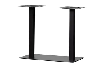 Bordben Bistro Dobbel Firkantrør - Interiør - Dekorasjon & innredningsdetaljer - Dekorbeslag - Beslag - Møbelben