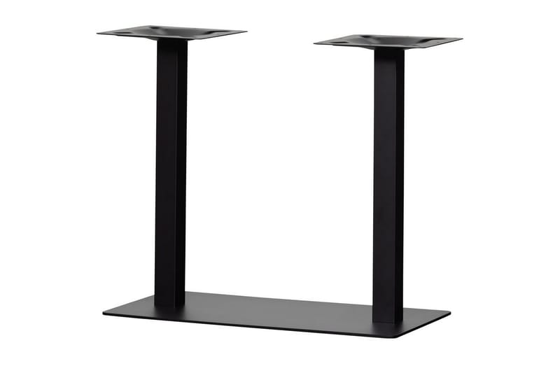 Bordben Bistro Dobbel Firkantrør