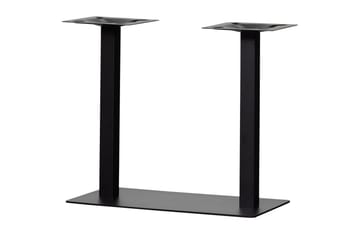 Bordben Bistro Dobbel Firkantrør - Interiør - Dekorasjon & innredningsdetaljer - Dekorbeslag - Beslag - Møbelben