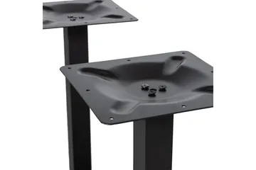 Bordben Bistro Dobbel Firkantrør - Interiør - Dekorasjon & innredningsdetaljer - Dekorbeslag - Beslag - Møbelben