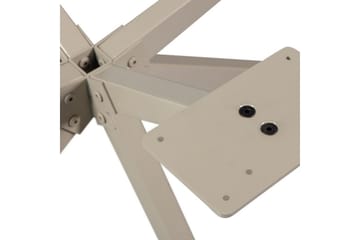 Bordben Holland - Dakargrau, 72x80x80 cm - Interiør - Dekorasjon & innredningsdetaljer - Dekorbeslag - Beslag - Møbelben