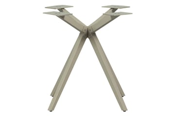 Bordben Holland - Dakargrau, 72x80x80 cm - Interiør - Dekorasjon & innredningsdetaljer - Dekorbeslag - Beslag - Møbelben