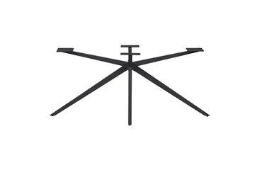 Bordben Holland - Svart, 72x170x80 cm - Interiør - Dekorasjon & innredningsdetaljer - Dekorbeslag - Beslag - Møbelben