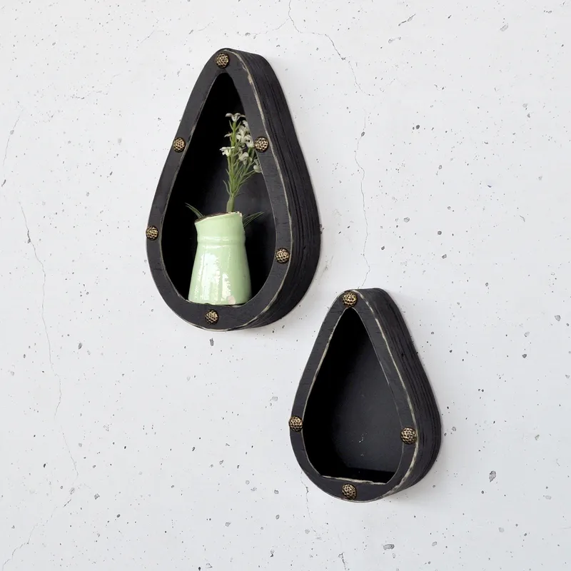 Decorative Wooden Wall Shelf Hanah Home