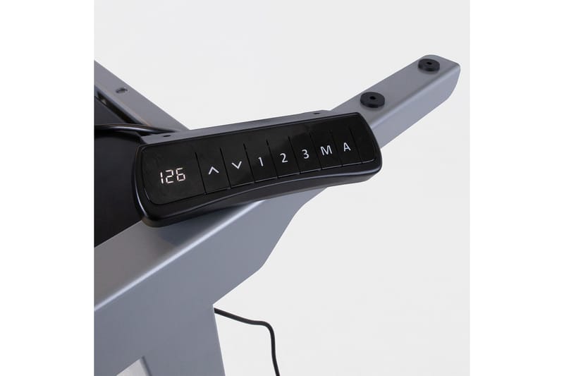 Ergo Bordben Elektrisk Sølvgrå - Interiør - Dekorasjon & innredningsdetaljer - Dekorbeslag - Beslag - Møbelben