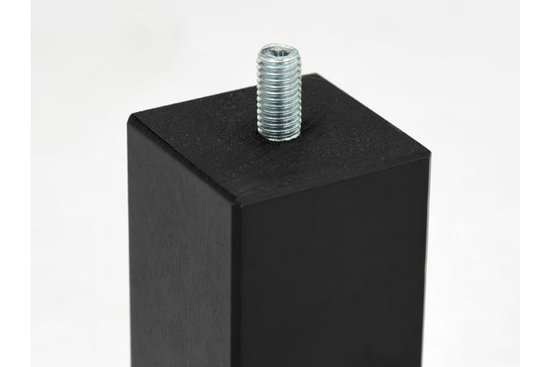 Lucky Sengeben 15 cm - 4-pack Svart - Interiør - Dekorasjon & innredningsdetaljer - Dekorbeslag - Beslag - Møbelben