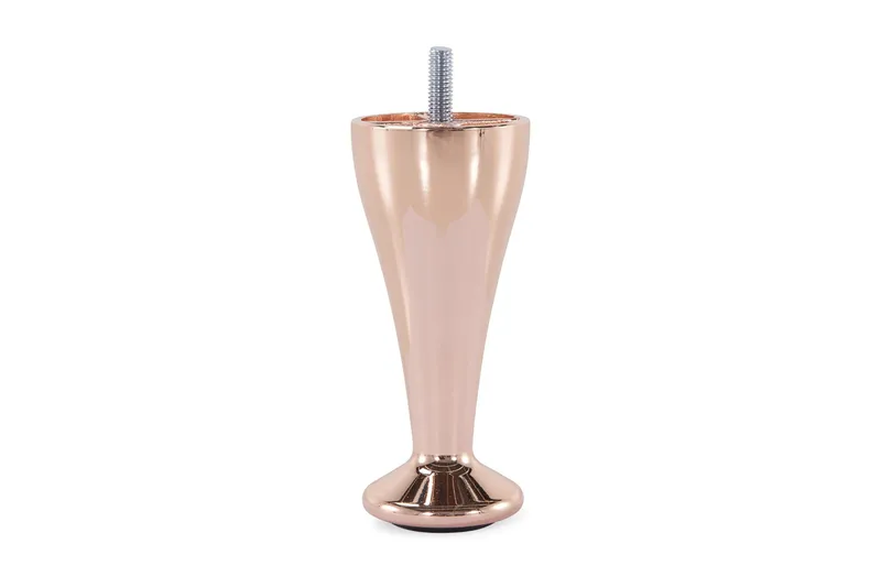 Sengeben 4-P 12 cm - Roségull - Interiør - Dekorasjon & innredningsdetaljer - Dekorbeslag - Beslag - Møbelben