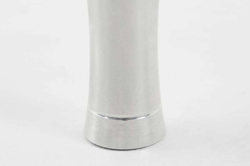 Sengeben Bred 12 cm Aluminium Hvit - Metall - Møbelben