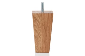 Soffben 12 cm 1st M8 - Eik - Interiør - Dekorasjon & innredningsdetaljer - Dekorbeslag - Beslag - Møbelben