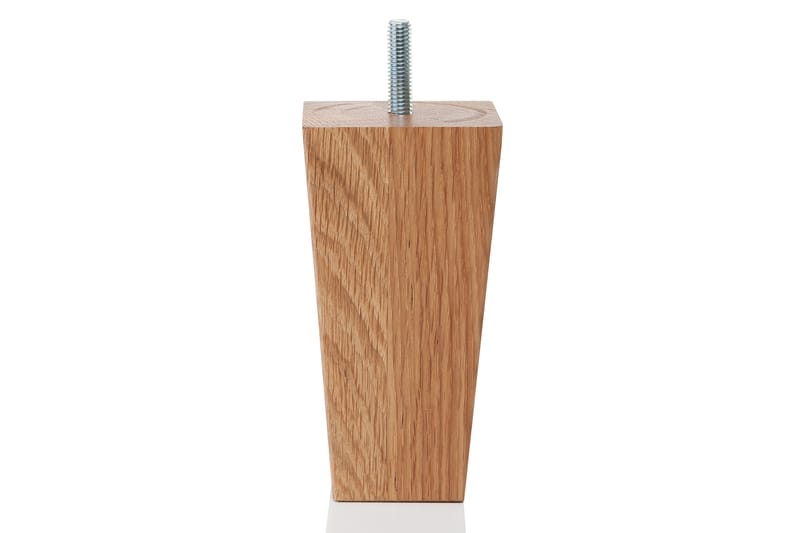 Soffben 12 cm 1st M8 - Eik - Interiør - Dekorasjon & innredningsdetaljer - Dekorbeslag - Beslag - Møbelben