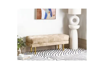 Sittebenk Roseville Beige/Gull - Beige/Gull - Interiør - Dekorasjon & innredningsdetaljer - Dekorbeslag - Beslag - Møbelben