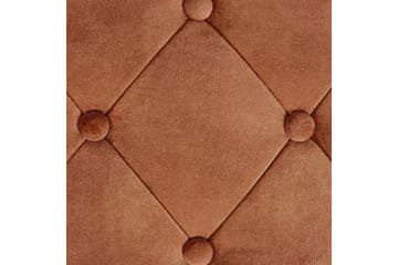 Sittebenk Roseville Rød/gull - Rød/gull - Møbler - Gangmøbler - Gangbenk