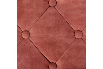 Sittebenk Roseville Rosa/Gull - Rosa/Gull - Møbler - Gangmøbler - Gangbenk