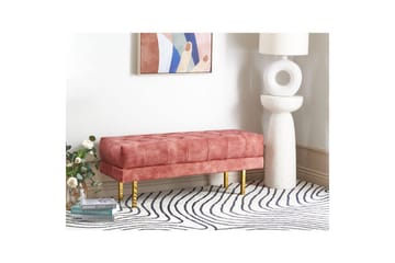 Sittebenk Roseville Rosa/Gull - Rosa/Gull - Interiør - Dekorasjon & innredningsdetaljer - Dekorbeslag - Beslag - Møbelben