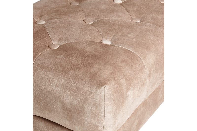 Sittebenk Roseville Taupe/gull - Taupe/gull - Møbler - Gangmøbler - Gangbenk