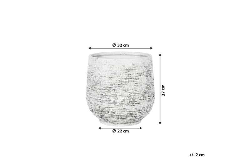 DIONI Krukke 36 cm - Grå - Interiør - Dekorasjon & innredningsdetaljer - Krukker - Utepotter