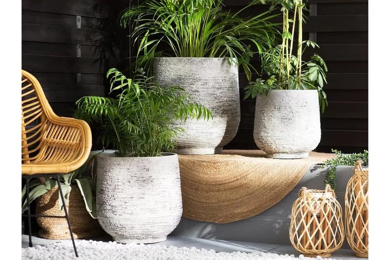 DIONI Krukke 36 cm, Grå