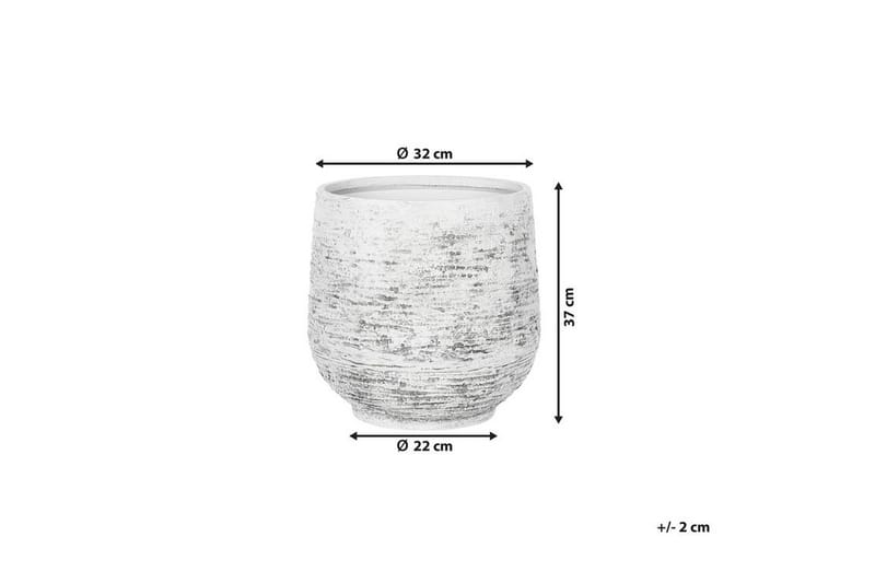 DIONI Krukke 36 cm - Grå - Interiør - Dekorasjon & innredningsdetaljer - Krukker - Utepotter