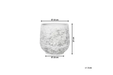 DIONI Krukke 36 cm - Grå - Interiør - Dekorasjon & innredningsdetaljer - Krukker - Utepotter