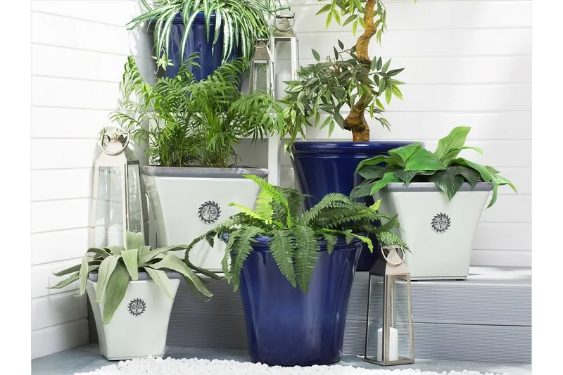 Elateia Krukke 35 cm, Hvit