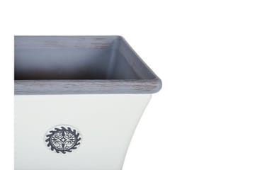 Elateia Krukke 35 cm - Hvit - Interiør - Dekorasjon & innredningsdetaljer