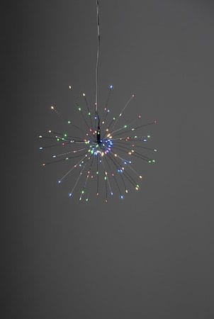 Firework hengende dekorasjonsbelysning 26 cm - svart - Interiør - Dekorasjon & innredningsdetaljer - Julepynt & juledekorasjon