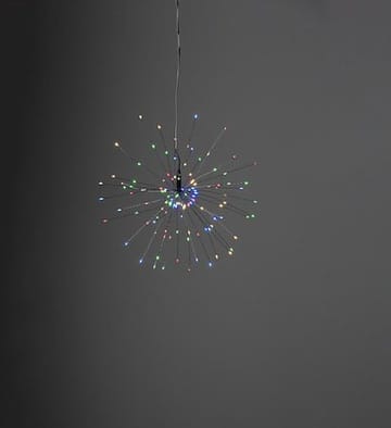 Firework hengende dekorasjonsbelysning 26 cm - svart - Interiør - Dekorasjon & innredningsdetaljer - Julepynt & juledekorasjon