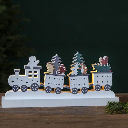 Forest Friends innendørs dekorasjonsbelysning 37 cm - flerfarget - Interiør - Dekorasjon & innredningsdetaljer - Julepynt & juledekorasjon