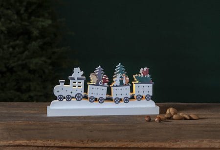 Forest Friends innendørs dekorasjonsbelysning 37 cm - flerfarget - Interiør - Dekorasjon & innredningsdetaljer - Julepynt & juledekorasjon