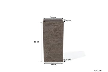 Gaza Krukke 30 cm - Brun - Interiør - Dekorasjon & innredningsdetaljer