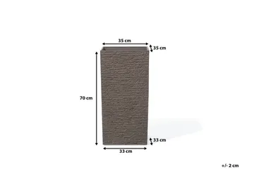 Gaza Krukke 35 cm - Brun - Interiør - Dekorasjon & innredningsdetaljer