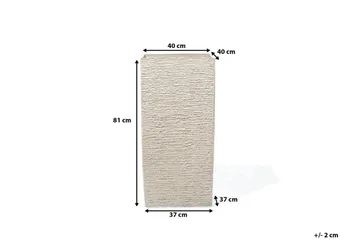 Gaza Krukke 40 cm - Beige - Interiør - Dekorasjon & innredningsdetaljer