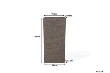 Gaza Krukke 40 cm - Brun - Interiør - Dekorasjon & innredningsdetaljer