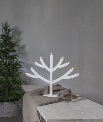 Grene lysestake 64 cm - hvit - Interiør - Dekorasjon & innredningsdetaljer - Julepynt & juledekorasjon